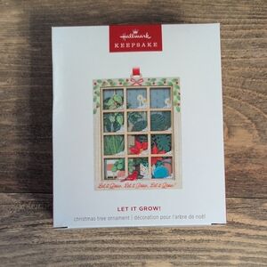NWT 2024 Hallmark Keepsake Window Let It Grow Christmas Tree Ornament